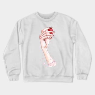 Hungry for Strawberries Crewneck Sweatshirt